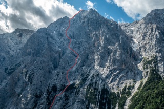 Hochwanner Nordwand Bergführer Kletterführung